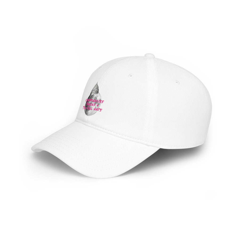 Snacks and Tin Foil Hats - Low Profile Baseball Cap