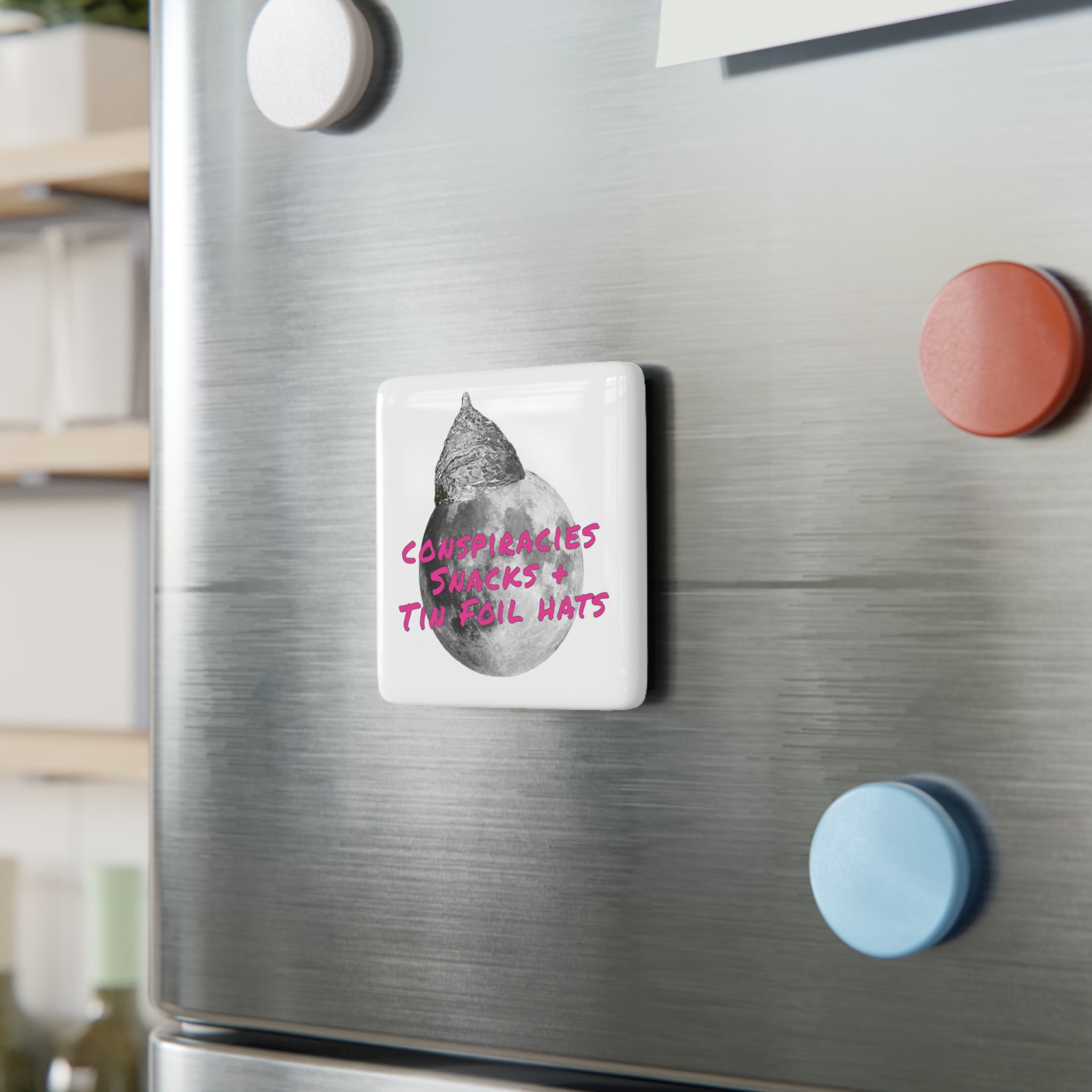Porcelain Magnet, Square