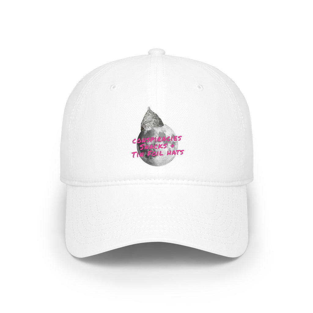 Snacks and Tin Foil Hats - Low Profile Baseball Cap